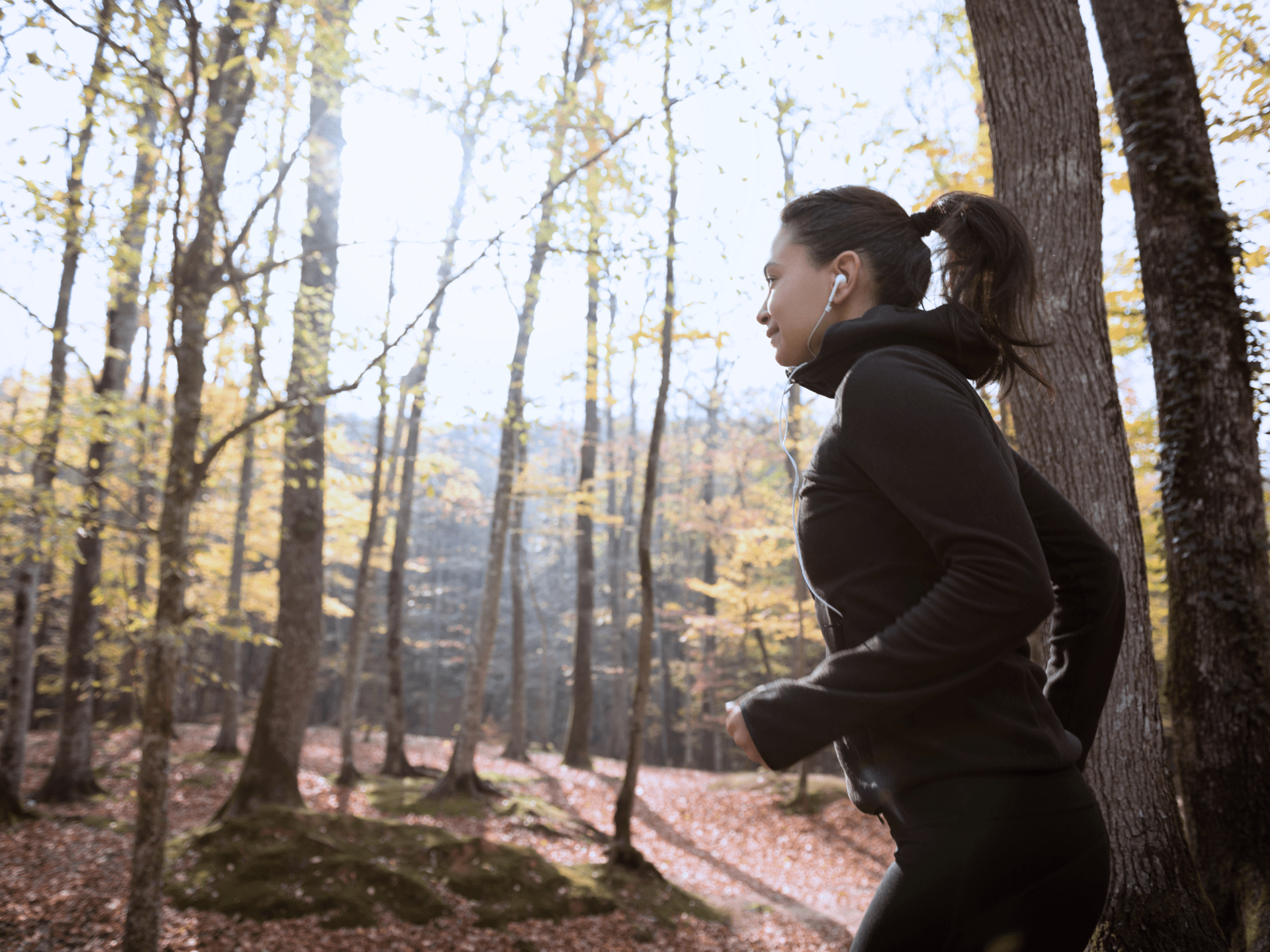 Kvinde træner op til halvmaraton